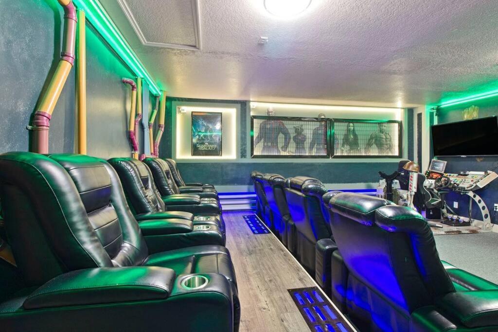 Guardians Theater 5Br Home Resort W Pool Hot Tub أورلاندو المظهر الخارجي الصورة